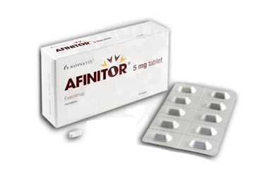 Afinitor ilaç görseli