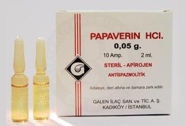 Papaverine Hcl ilaç görseli