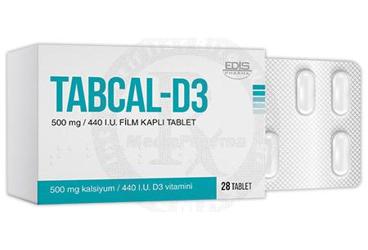 Tabcal-D3 ilaç görseli